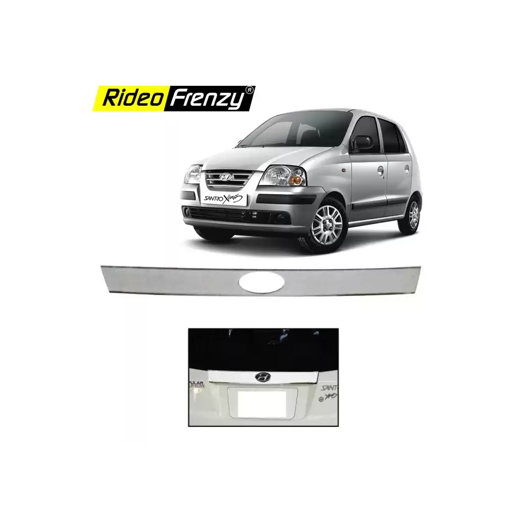 Buy Santro Xing Chrome License Plate Garnish online at low prices