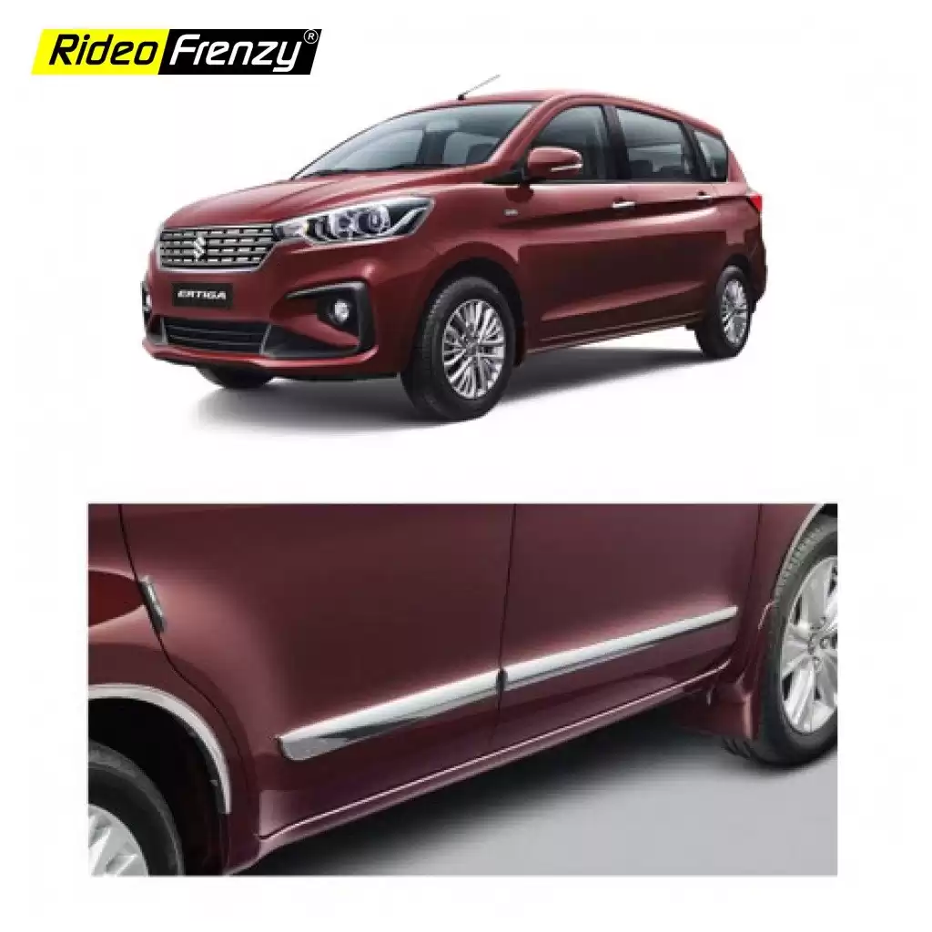 Buy New Maruti Ertiga 2018 & 2019 Original OEM Chrome Side Beading online India
