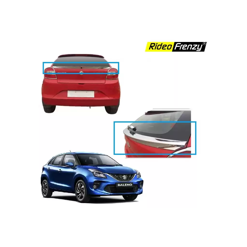 Buy Maruti Baleno Original Chrome Dickey Spoiler online at lowest price in India