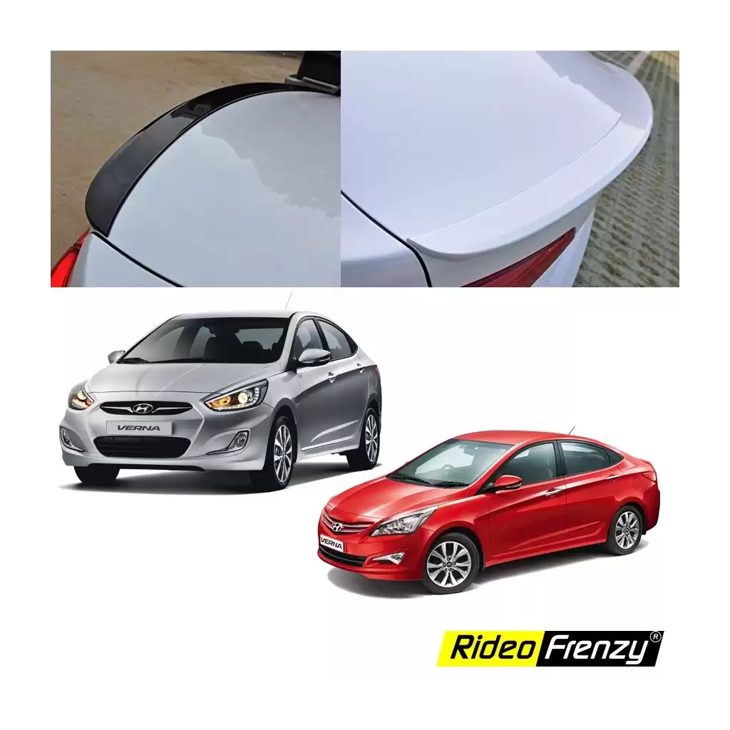 Buy Premium Quality Hyundai Verna Spoiler | Lip type Painted online at best prices Buy Premium Quality Hyundai Verna Spoiler | Lip type Painted online at best prices