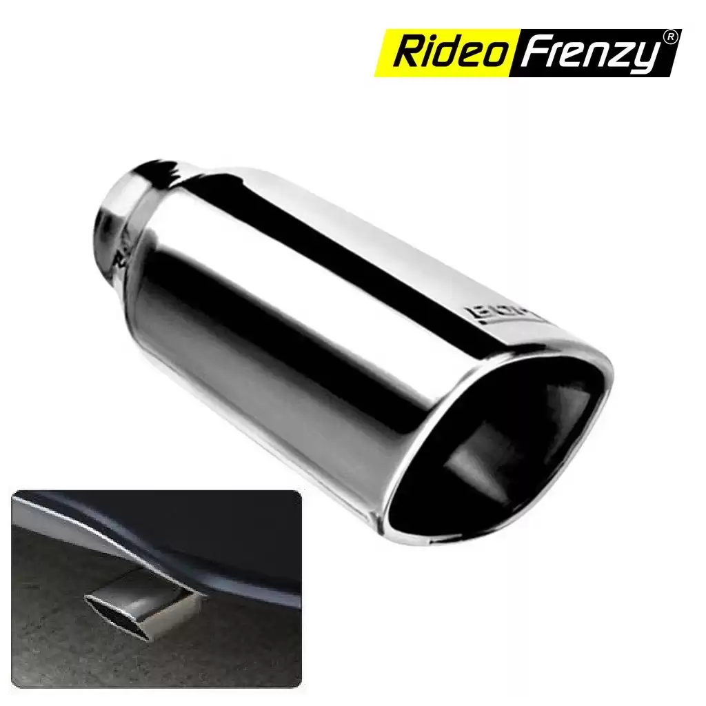 Elegant Square Premium Chrome Heavy Duty Exhaust Muffler Pipe Tip