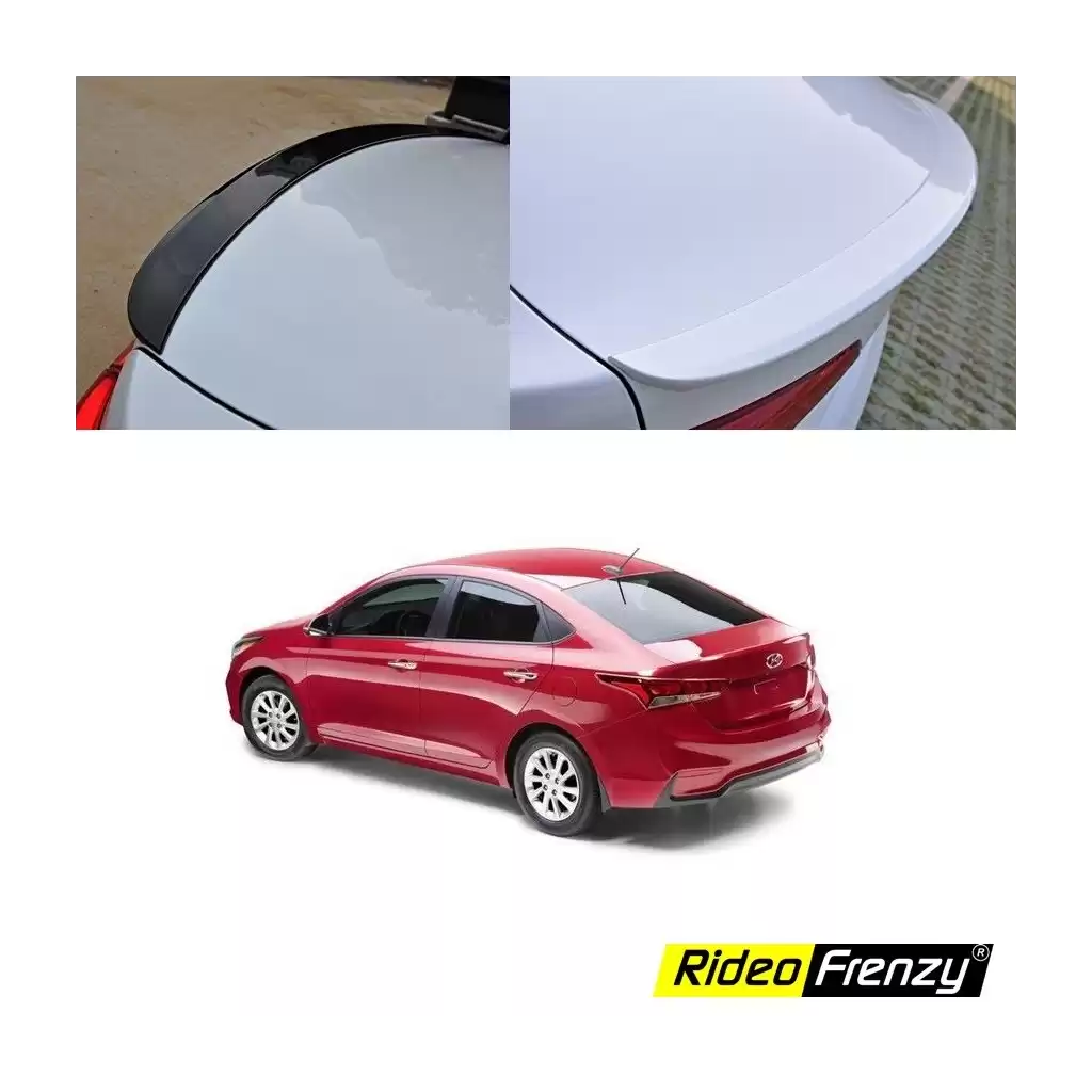 Buy Premium Quality Hyundai Verna 2018 | 2019 Spoiler | Lip type Painted online at best prices Buy Premium Quality Hyundai Verna 2018 | 2019 Spoiler | Lip type Painted online at best prices