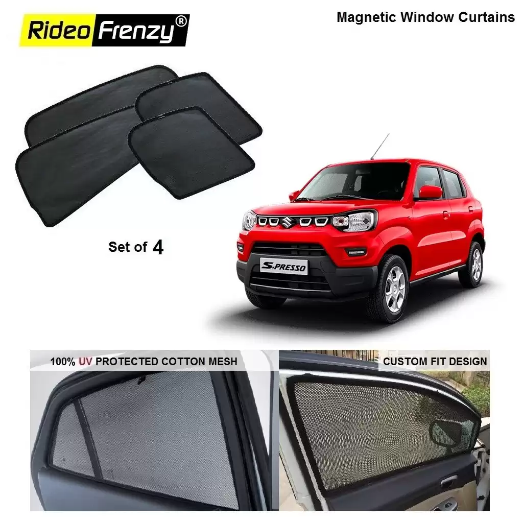 Maruti Suzuki S-Presso Magnetic Window Sunshade | 90% heat isolation