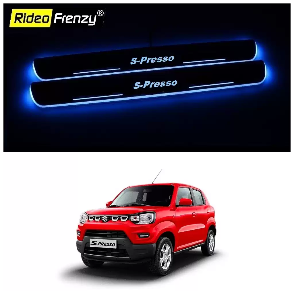 Maruti S-Presso 3D Power LED Illuminated Sill/Scuff Plates