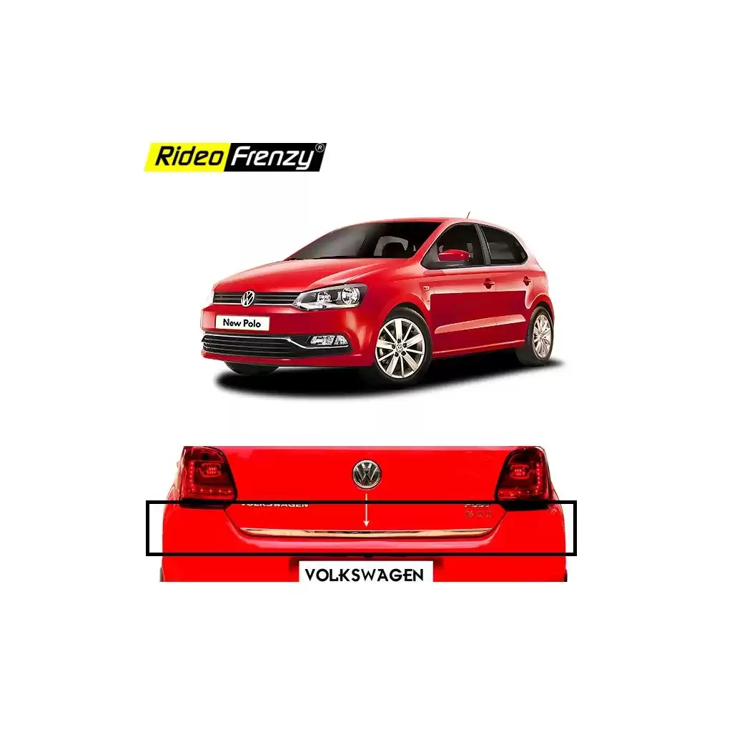 Volkswagen Polo Chrome Dickey Garnish | Stainless Steel Volkswagen Polo Chrome Dickey Garnish | Stainless Steel