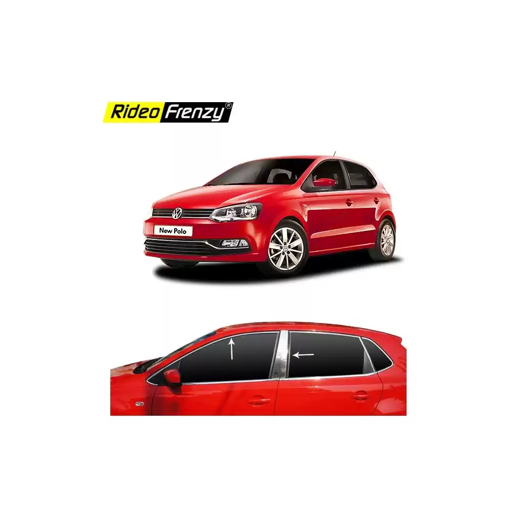 Volkswagen Polo Chrome Window Garnish in Stainless Steel Volkswagen Polo Chrome Window Garnish in Stainless Steel