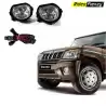 Mahindra Bolero Clear Fog Lamp with Bracket, Wiring & Switch
