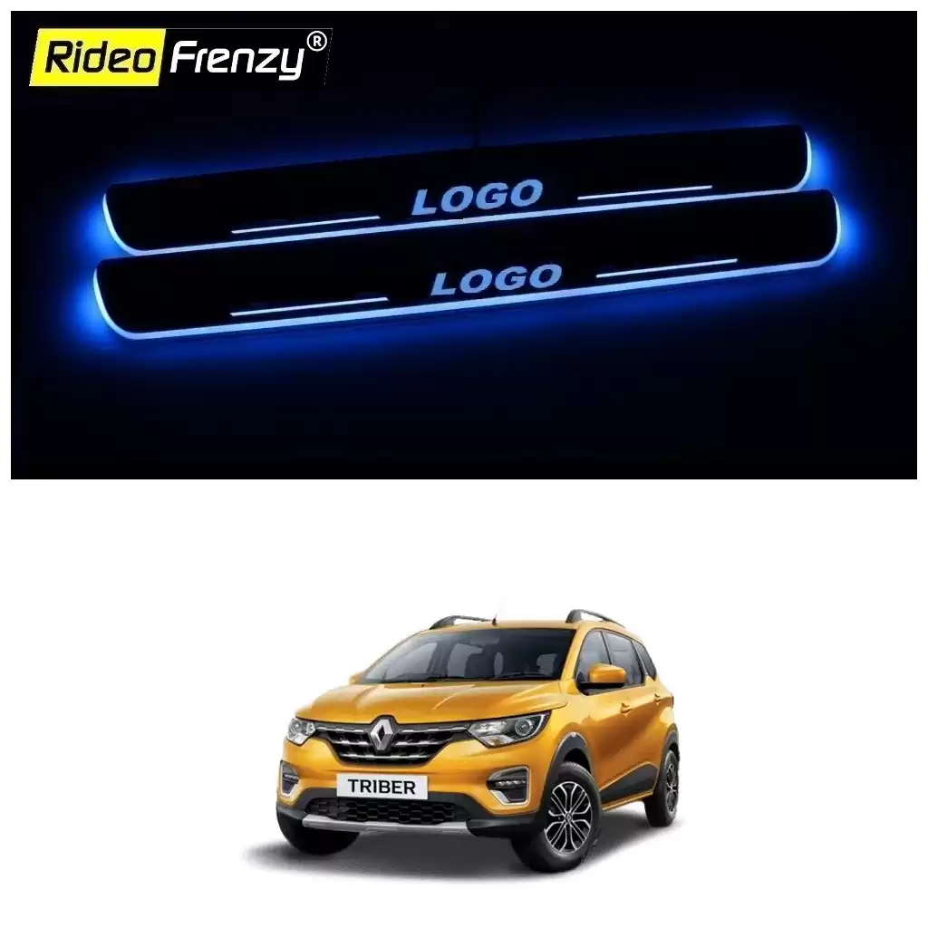 Buy Renault Triber 3D Power LED Illuminated Sill/Scuff Plates