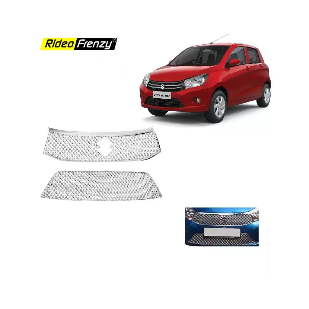 Maruti Suzuki Celerio Chrome Plated Front Grill |High Quality ABS Plastic | Old Model