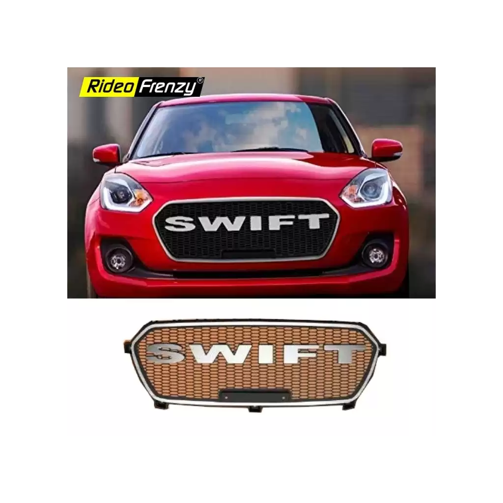 New Suzuki Swift 2018 | 2019 | 2020 Front Grill | Imported Quality | ABS Plastic | Custom Fit Design