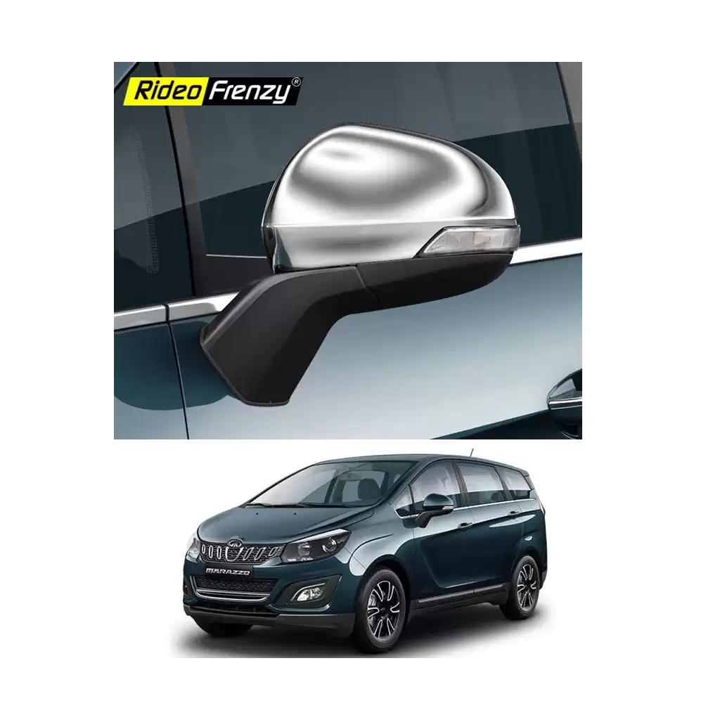 Mahindra Marazzo Chrome Mirror Covers | Triple Layered Chrome Plating