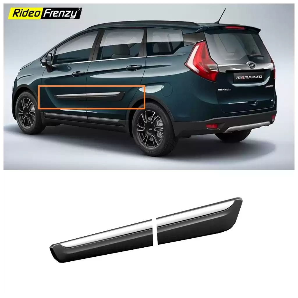 Mahindra Marazzo Body Side Moulding with Chrome Insert