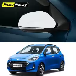 Grand i10 NIOS Chrome Mirror Covers | Triple Layered Chrome Plating