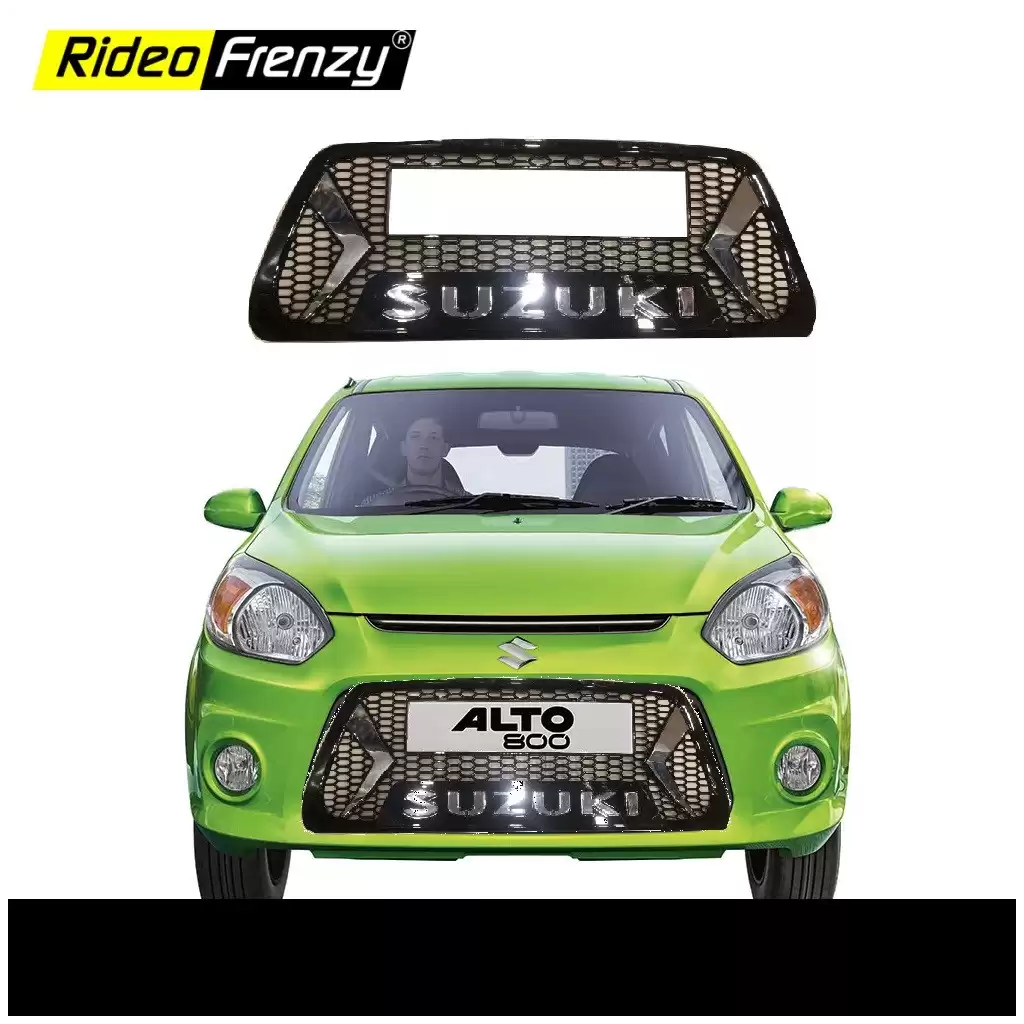 New Maruti Alto 800 Customized Grill | Imported | ABS Moulded | Custom Fit Design
