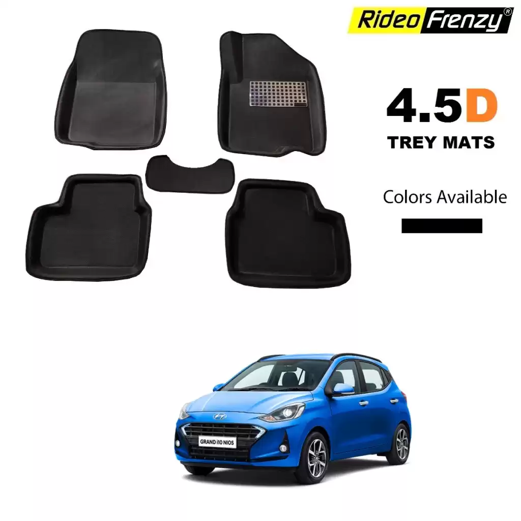Hyundai Grand i10 NIOS 4D Crocodile Floor Mats | Bucket Fit Trey Design | Waterproof & Odorless Hyundai Grand i10 NIOS 4D Crocodile Floor Mats | Bucket Fit Trey Design | Waterproof & Odorless