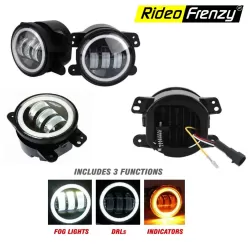 Buy Universal 3.5" inch 3 in 1 Projector Fog Light with DRL & Indicator Function