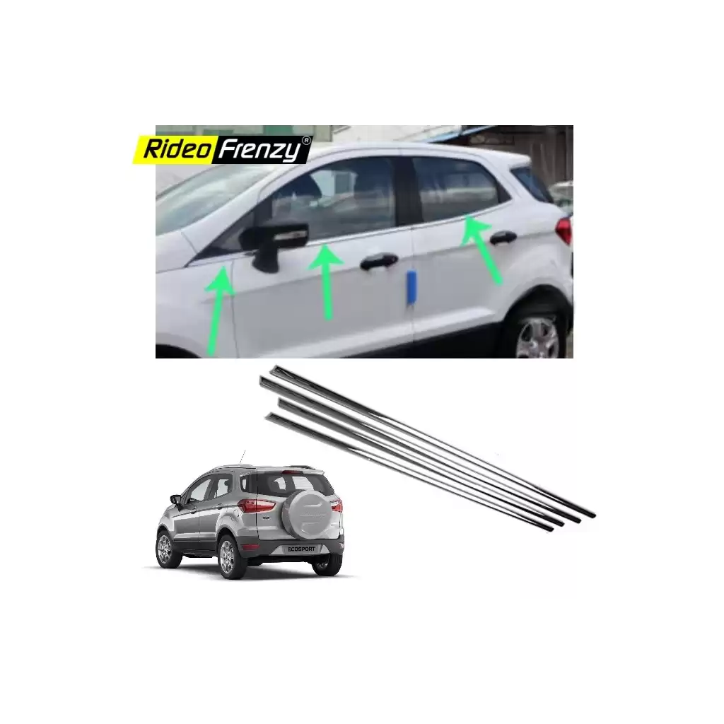 Buy Ford Ecosport Lower Window Garnish | Stainless Steel