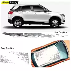 Buy New Vitara Brezza Full Body Graphics Stickers | # Top-Selling Vitara Brezza Accessories