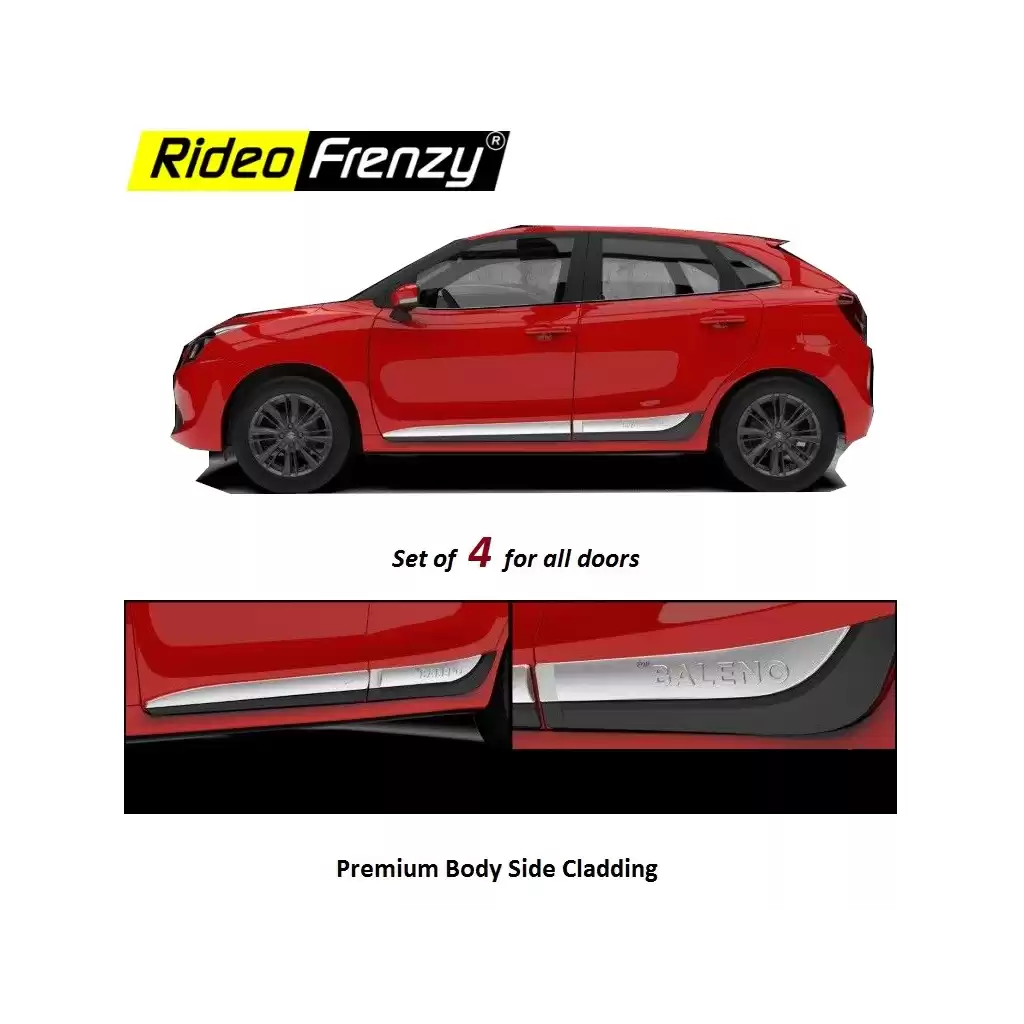 Buy Maruti Suzuki Baleno Side Cladding (Beading) | Heavy Duty Original OEM type