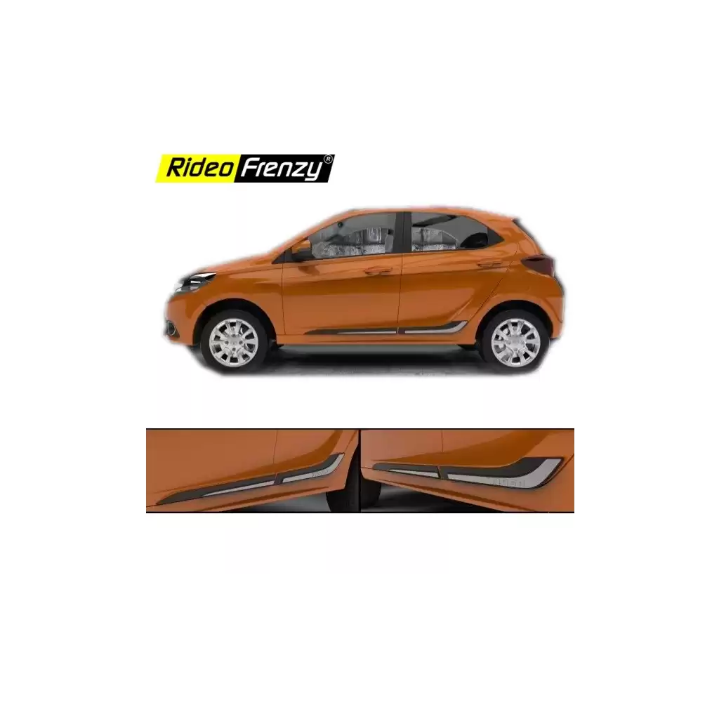 Buy Buy Tata Tiago onwards Side Cladding (Beading) | Original OEM type