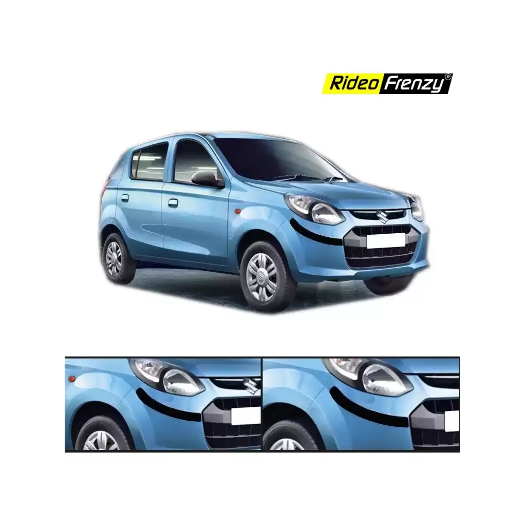 Buy Maruti Suzuki Alto 800 Bumper Protectors Guards | Original OE Type