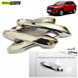Buy Kia Seltos Chrome Handle/Catch Covers Garnish | Triple Layer Chrome Plating