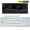 Buy Hyundai Creta 2020 Lower Window Garnish | Stainless Steel