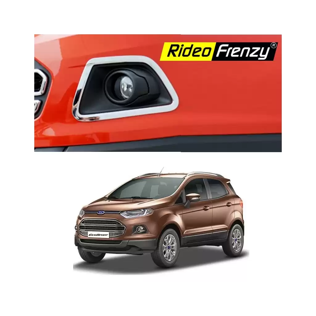 Buy Ford EcoSport Chrome Fog Lamp Covers online at low prices-Rideofrenzy