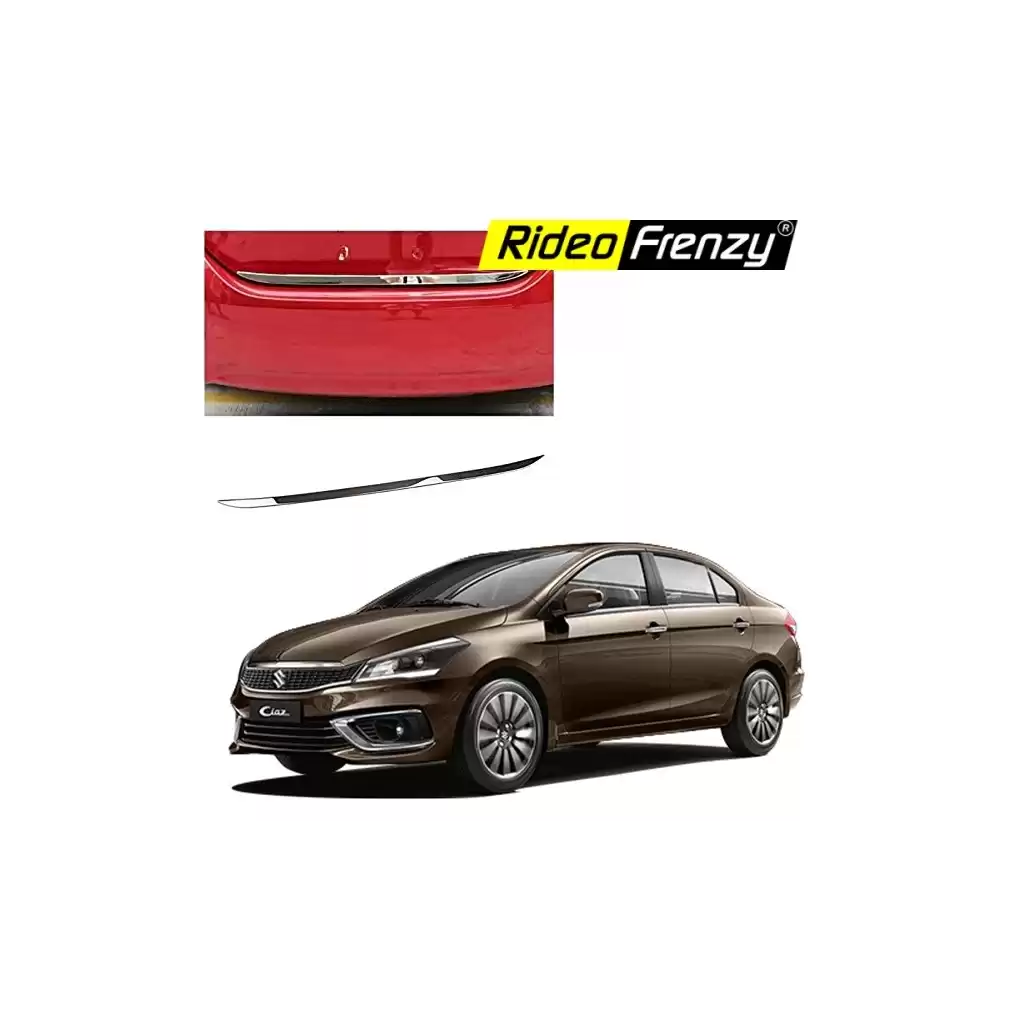 Maruti Ciaz Chrome Dickey Garnish-Triple Layered Chrome Plating