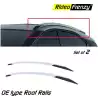 Buy Tata NEXON Facelift 2020 | 2021 Original OEM Type Roof Rails | ABS Plastic with 3M Tape