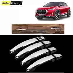 Buy Nissan Magnite Door Chrome Handle Covers | Imported Quality Rustfree