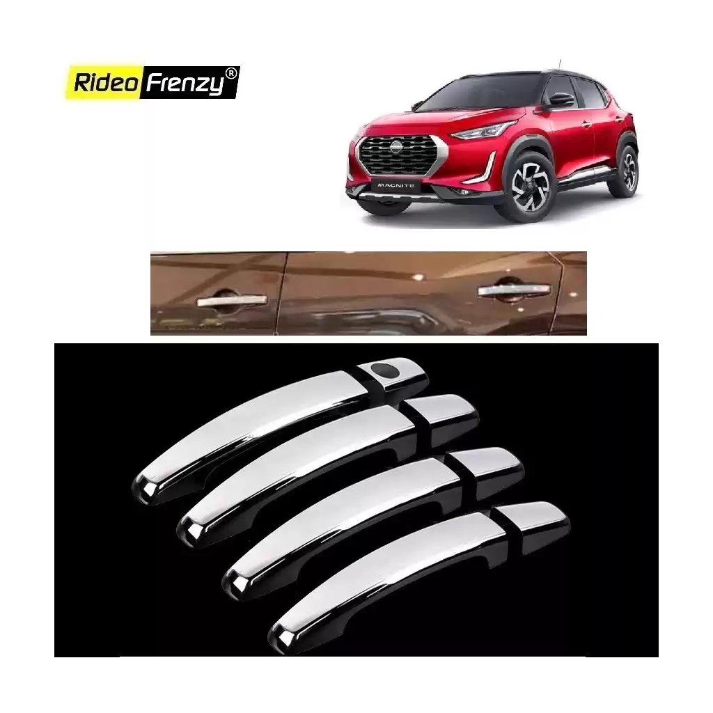 Buy Nissan Magnite Door Chrome Handle Covers | Imported Quality Rustfree