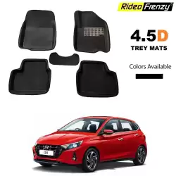 Buy Ultra Light Elite i20 2020 4.5D Crocodile Floor Mats | Trey Fit Design | Waterproof & Odorless
