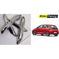 Buy Hyundai Elite i20 2020 Door Chrome Handle Covers Garnish | Triple Layer Chrome Palting