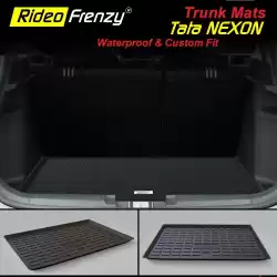 Buy Tata NEXON Rubber PVC Cargo Trunk/Boot/Dicky Mats | Heavy Duty Perfect Fit