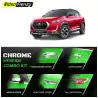 Buy Nissan Magnite Chrome Accessories Garnish Combo Kit | Rustfree & Triple Chrome Plating
