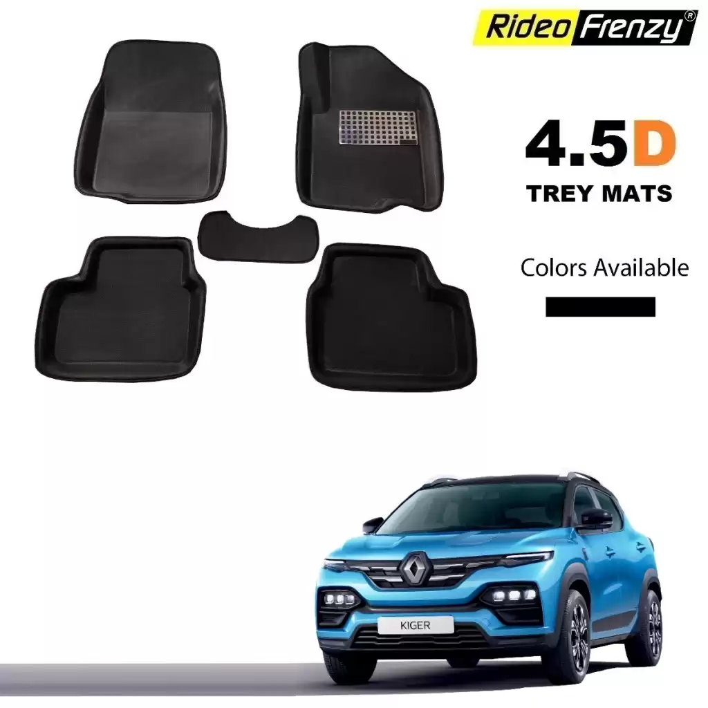 Buy Ultra Light Renault Kiger 4.5D Crocodile Floor Mats | Trey Fit Design | Waterproof & Odorless Buy Ultra Light Renault Kiger 4.5D Crocodile Floor Mats | Trey Fit Design | Waterproof & Odorless