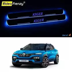 Buy Renault Kiger 3D Power LED Illuminated Sill/Scuff Plates | Illuminated Scuff Plates for Elite i20