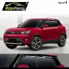 Buy Mahindra XUV300 Chrome Line Door Visors | Unbreakable ABS Plastic