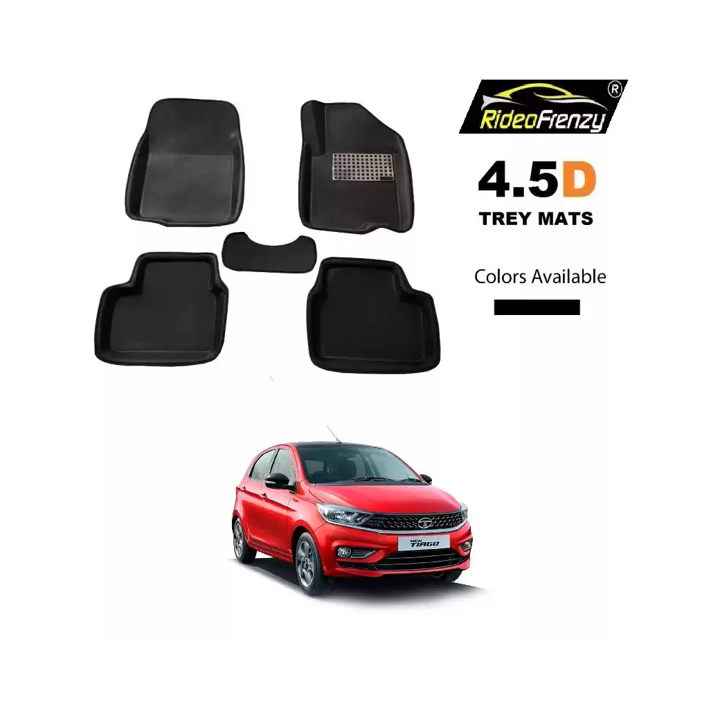 Tata Tiago Full Bucket 5D Floor Mats online at lowest price in India