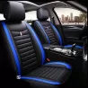 Buy RideoFrenzy GRIFH Black and Blue Nappa Leather Car Seat Covers