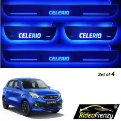 Buy Maruti Celerio 2021 Power LED Illuminated Sill/Scuff Plates | Anti-Rust Running Protection