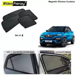 Buy Renault Kiger Magnetic Window Sunshades | 90% Heat Isolation online India at low prices
