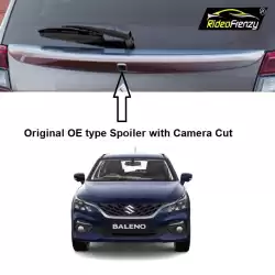 Buy New Baleno 2022 Chrome Dickey Spoiler with Camera Hole | Original OEM Type