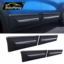 Buy Renault Kiger Chrome Side Beading Cladding | Triple Layer Chrome Coating | ABS Plastic