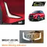 Buy Nissan Magnite Dual Function LED DRL Day Time Running Lights | Matrix Moving Turn Indicator Signal | OEM Fitting