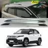 Buy New Brezza 2022 ABS Roof Rails Black Color | Genuine OE Type Design