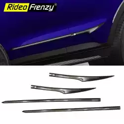 Buy Mahindra XUV700 Chrome Side Beading Cladding | Triple Layer Chrome Coating | ABS Plastic