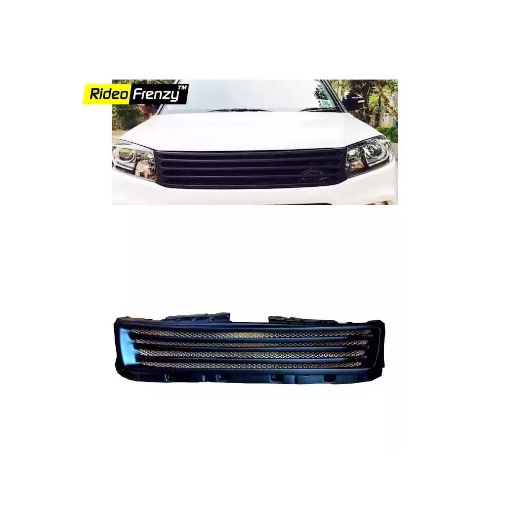 Buy Buy Vitara Brezza Modified Rover grill Piano Black (2016-2022) | Full ABS Plastic | Imported