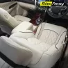 Kriscross Ice Grey Luxury car seat covers | Car seat covers designs